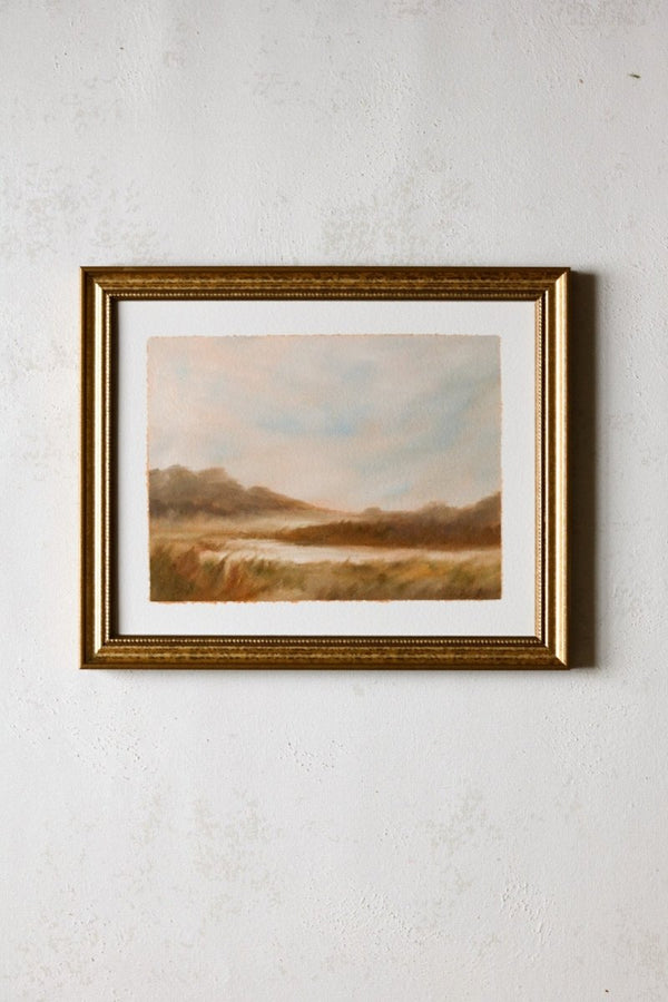 Serene Marshlands no.1 | 9" h x 11" w | Framed - Liza Pruitt