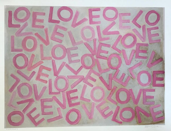 LOVEVOLVE® Print: Pink & Gray - Liza Pruitt