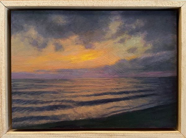 Sunset | 5" h x 7" w | Framed - Liza Pruitt