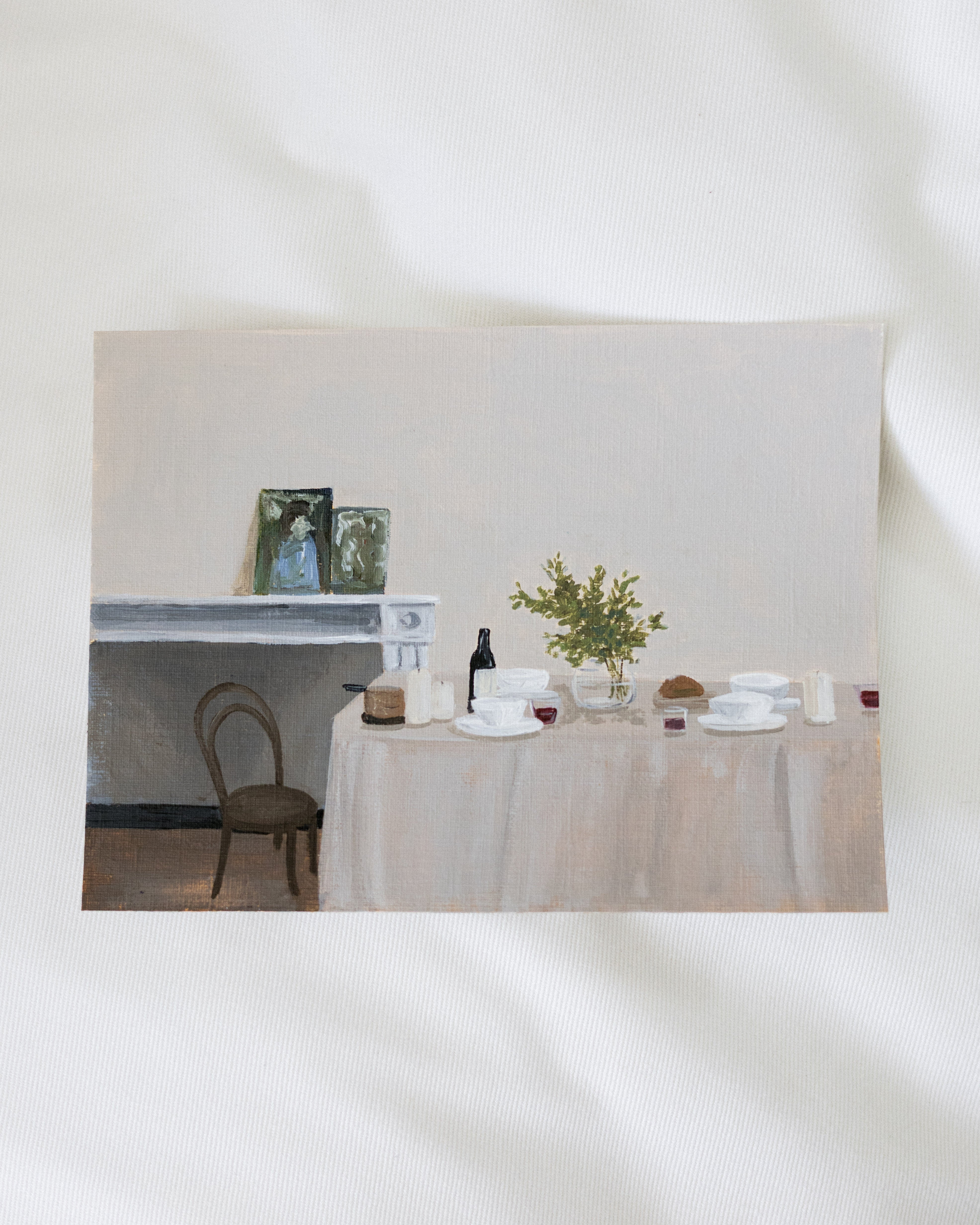 Dinner Table | 6" h x 8" w - Liza Pruitt Art