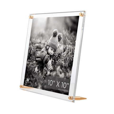 10x10" Acrylic Bevel Tabletop Float Frame - Liza Pruitt