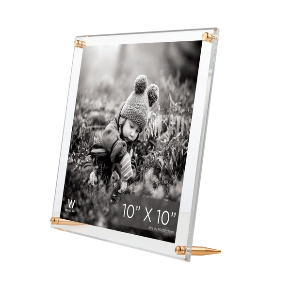 10x10" Acrylic Bevel Tabletop Float Frame - Liza Pruitt