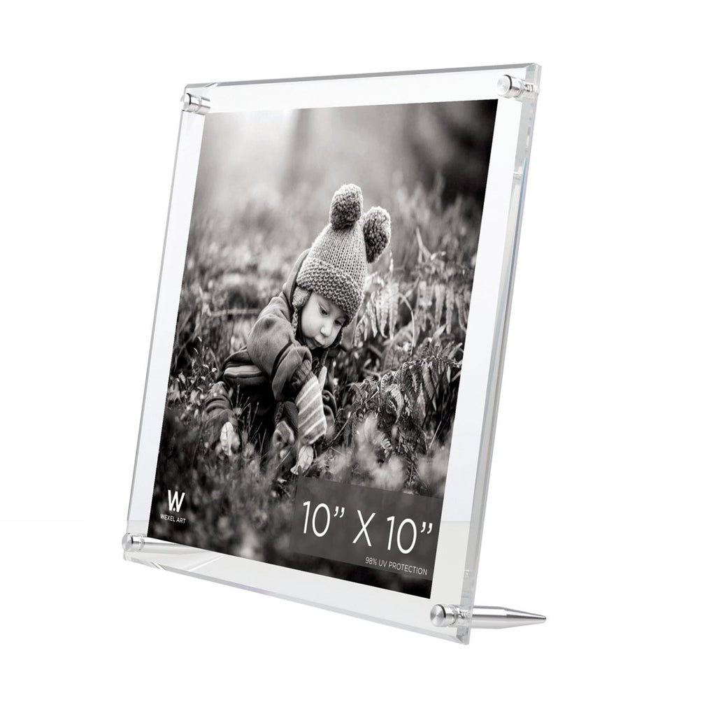 10x10" Acrylic Bevel Tabletop Float Frame - Liza Pruitt