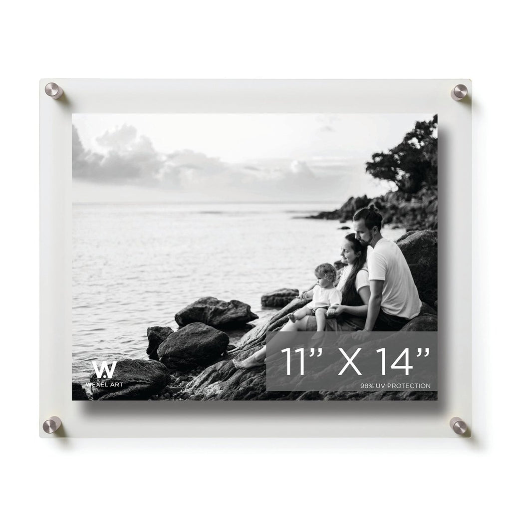 11x14" Modern UV-Grade Acrylic Floating Wall Frame - Liza Pruitt