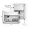11x17" Modern UV-Grade Acrylic Floating Wall Frame - Liza Pruitt