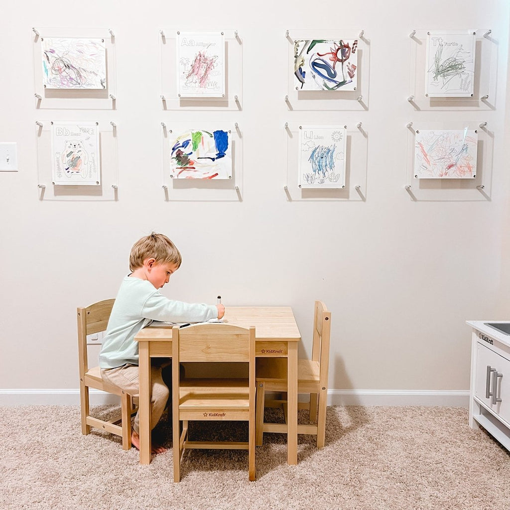 12" x 14" Single Panel Acrylic Floating Frame for 8" x 10" Art - Liza Pruitt