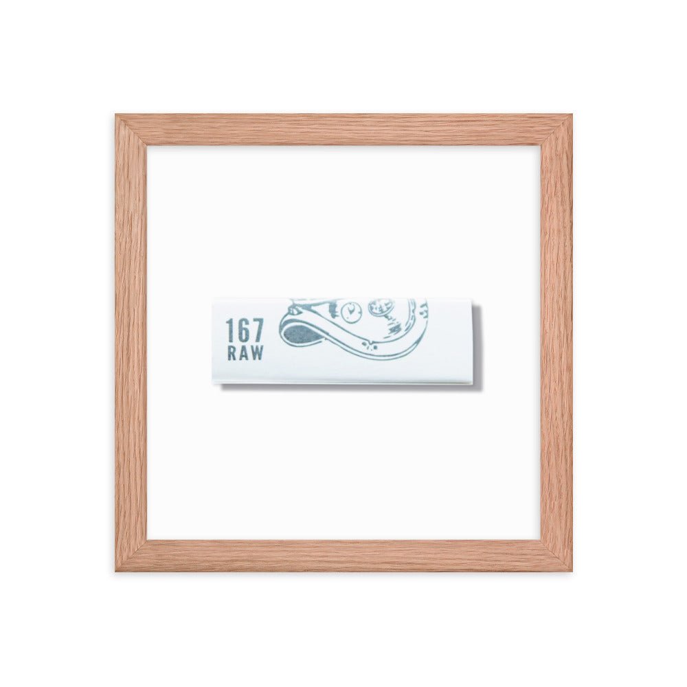 167 Raw Framed Print - Liza Pruitt