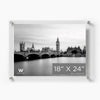 18x24" Modern UV-Grade Acrylic Floating Wall Frame - Liza Pruitt