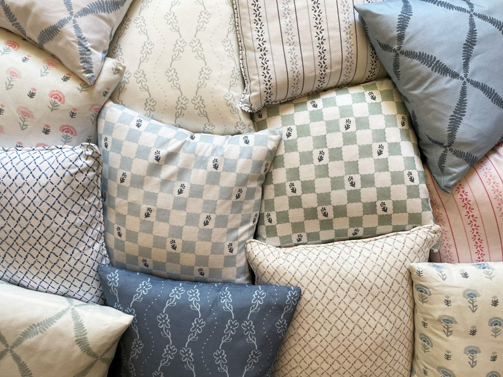 20x20" Pillow Cover - Croix, Coconut - Liza Pruitt