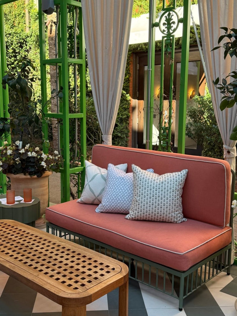 20x20" Pillow Cover - Croix, Indigo - Liza Pruitt