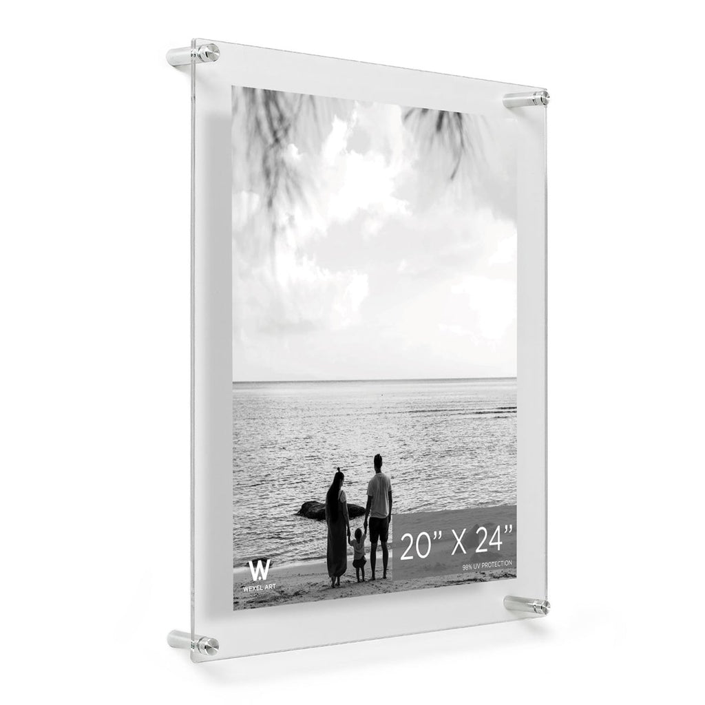 20x24" Modern UV-Grade Acrylic Floating Wall Frame - Liza Pruitt