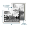 20x30" Modern UV-Grade Acrylic Floating Wall Frame - Liza Pruitt