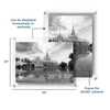 20x30" Modern UV-Grade Acrylic Floating Wall Frame - Liza Pruitt