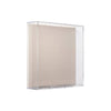 30" x 30" x 3" Modern UV - Grade Acrylic Shadowbox with Linen Canvas - Liza Pruitt