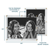 30x40" Modern UV-Grade Acrylic Floating Wall Frame - Liza Pruitt