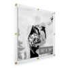 36x36" Floating Clear Acrylic Scarf Frame (Frame Size 40x40") - Liza Pruitt