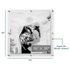 36x36" Modern UV-Grade Acrylic Floating Wall Frame - Liza Pruitt