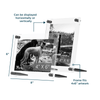 4x6" Acrylic Bevel Tabletop Float Frame - Liza Pruitt