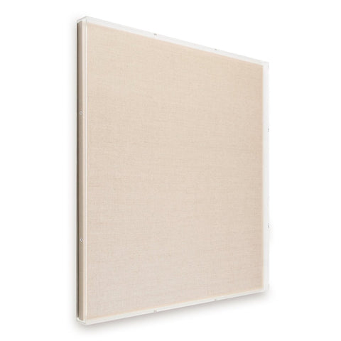 58" x 58" x 2" Modern Acrylic Shadowbox with Linen Canvas - UV Grade - Liza Pruitt