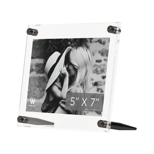 5x7" Acrylic Bevel Tabletop Float Frame - Liza Pruitt