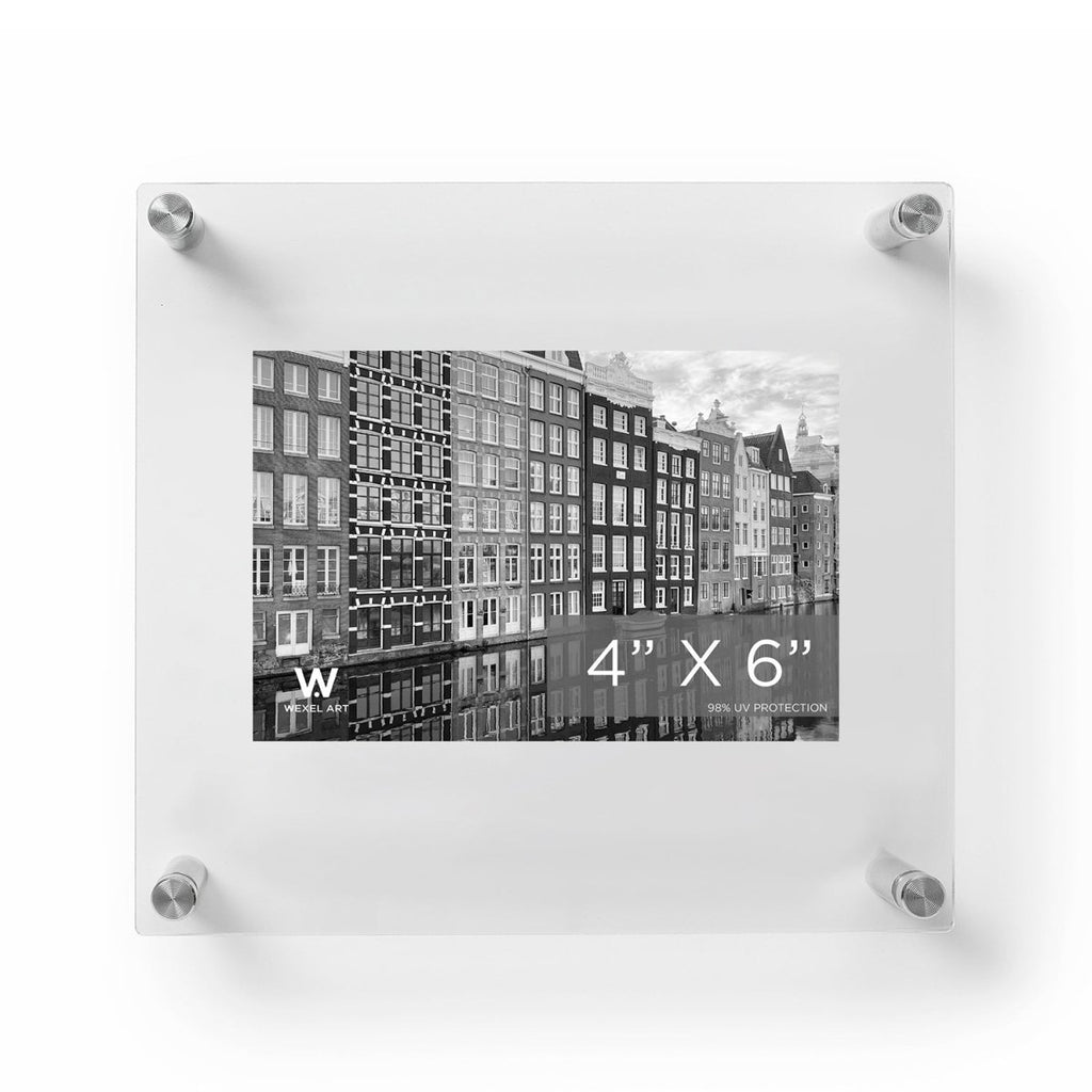 5x7" Modern UV-Grade Acrylic Floating Wall Frame - Liza Pruitt