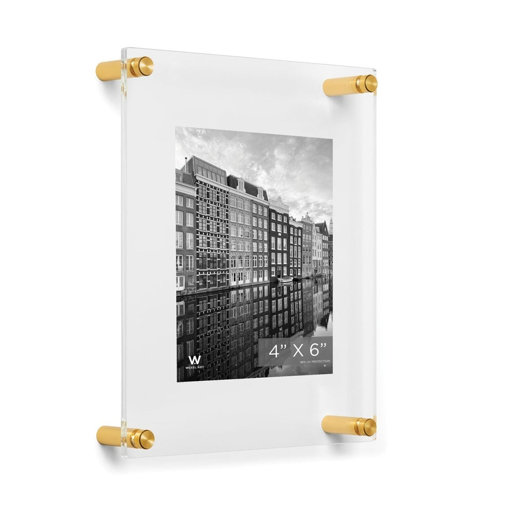 5x7" Modern UV-Grade Acrylic Floating Wall Frame - Liza Pruitt