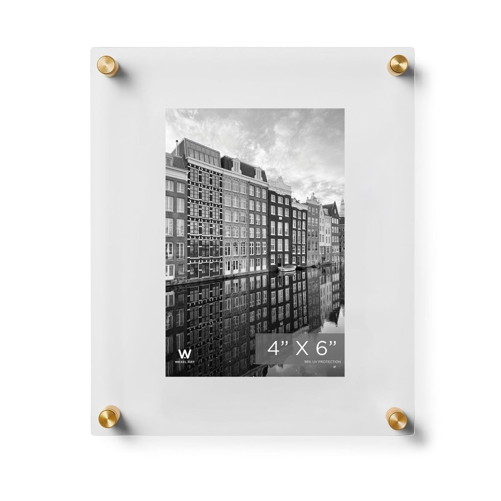5x7" Modern UV-Grade Acrylic Floating Wall Frame - Liza Pruitt