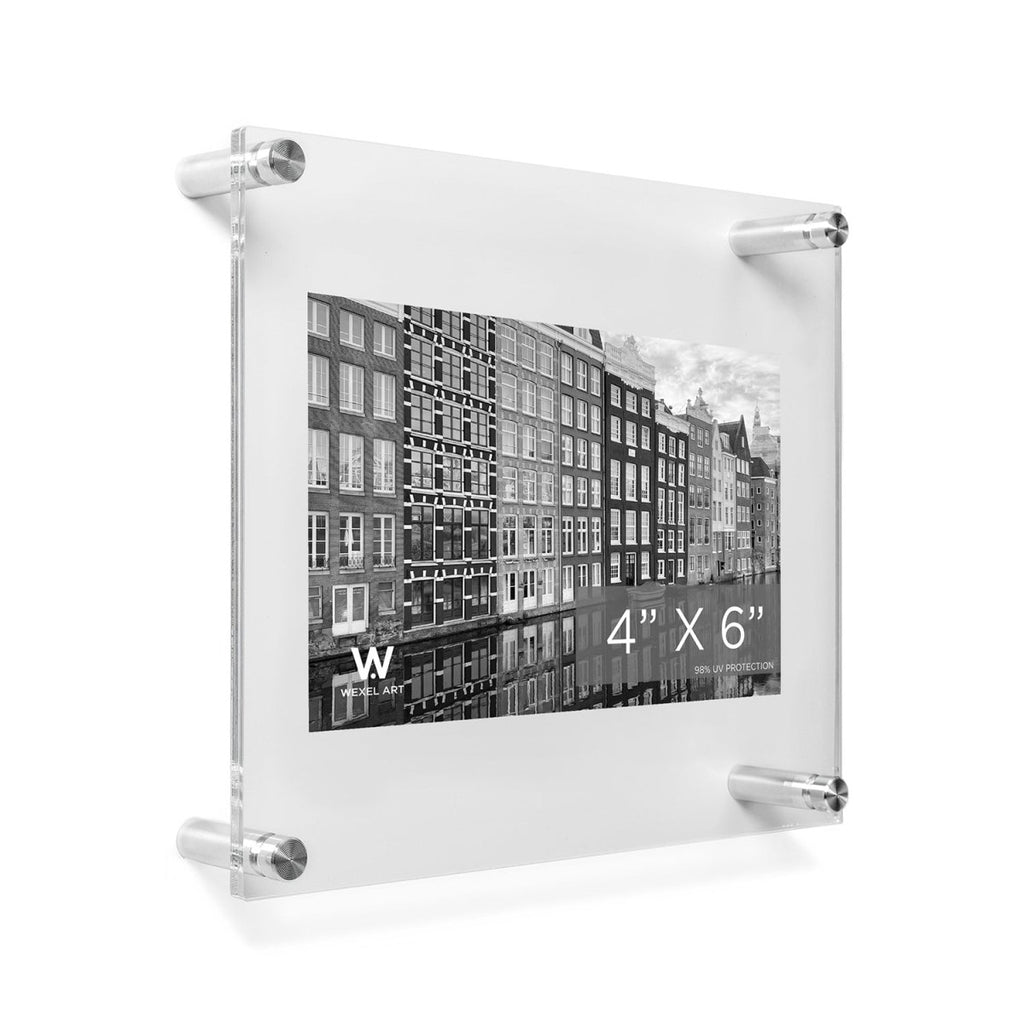 5x7" Modern UV-Grade Acrylic Floating Wall Frame - Liza Pruitt