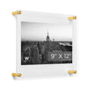 8x10" Modern UV-Grade Acrylic Floating Wall Frame - Liza Pruitt
