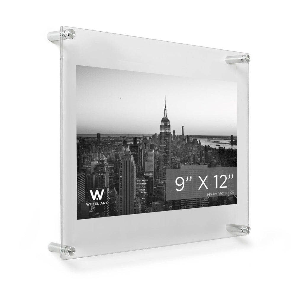 8x10" Modern UV-Grade Acrylic Floating Wall Frame - Liza Pruitt