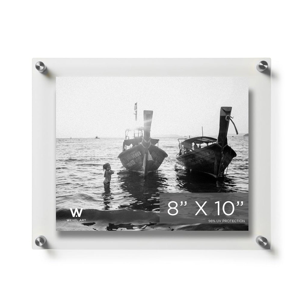 8x10" Modern UV-Grade Acrylic Floating Wall Frame - Liza Pruitt