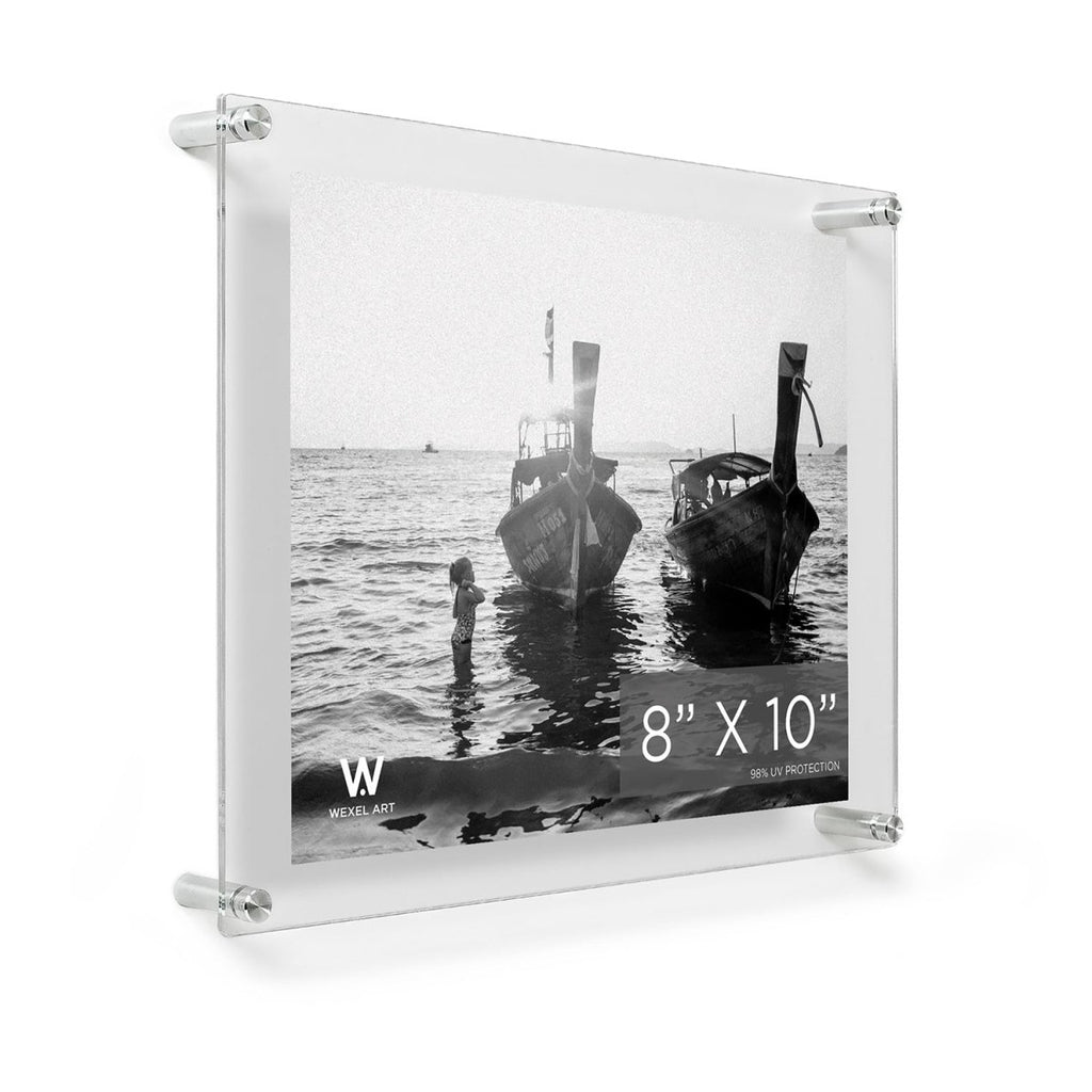 8x10" Modern UV-Grade Acrylic Floating Wall Frame - Liza Pruitt