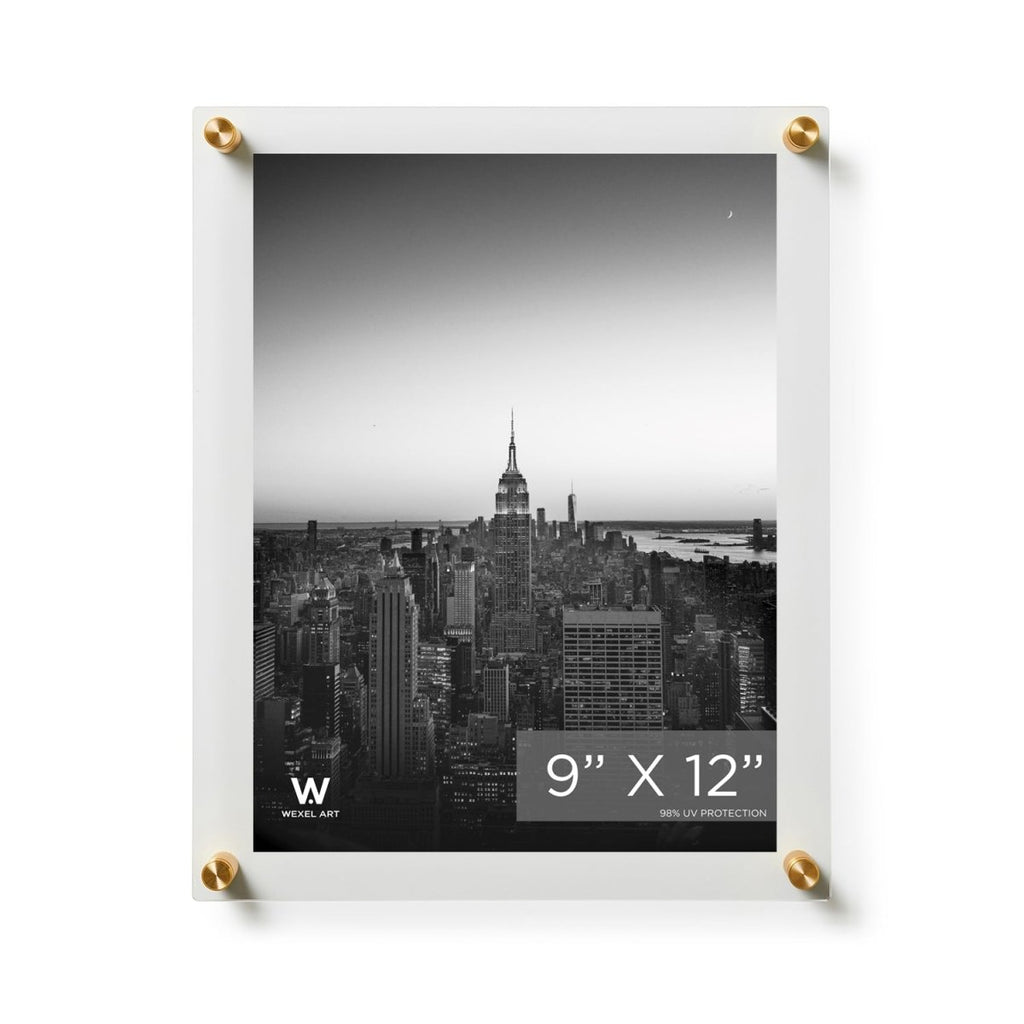 8x10" Modern UV-Grade Acrylic Floating Wall Frame - Liza Pruitt