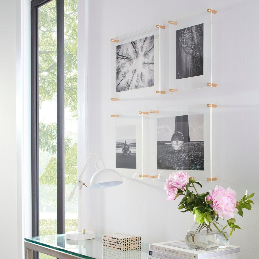 8x10" Photo Floating Acrylic Clear Picture Frame (Frame Size 12x15") - Liza Pruitt