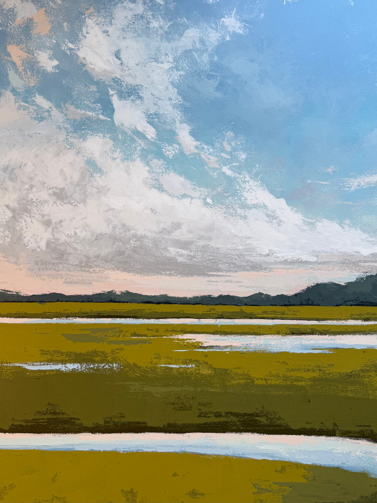 Adventures in the River Grass | 48" h x 36" w - Liza Pruitt Art