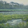 Glistening Marsh Creek | 36" h x 36" w - Liza Pruitt Art