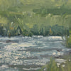 Glistening Marsh Creek | 36" h x 36" w - Liza Pruitt Art