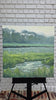 Glistening Marsh Creek | 36" h x 36" w - Liza Pruitt Art