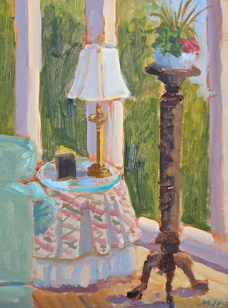 Living Room Light | 12" h x 9" w - Liza Pruitt Art