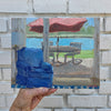 Looking Out From the Beach House | 8" h x 10" w - Liza Pruitt Art