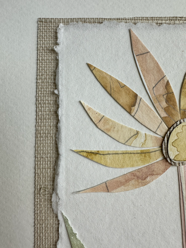 Ochre II | 12" h x 9" w - Liza Pruitt Art