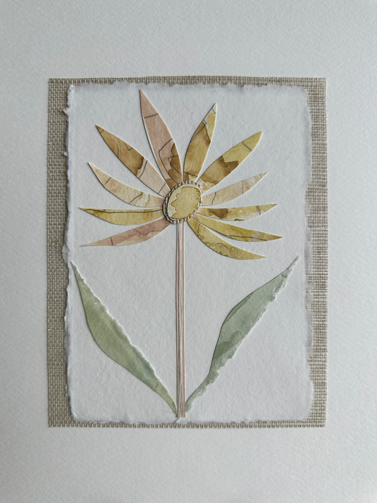 Ochre II | 12" h x 9" w - Liza Pruitt Art