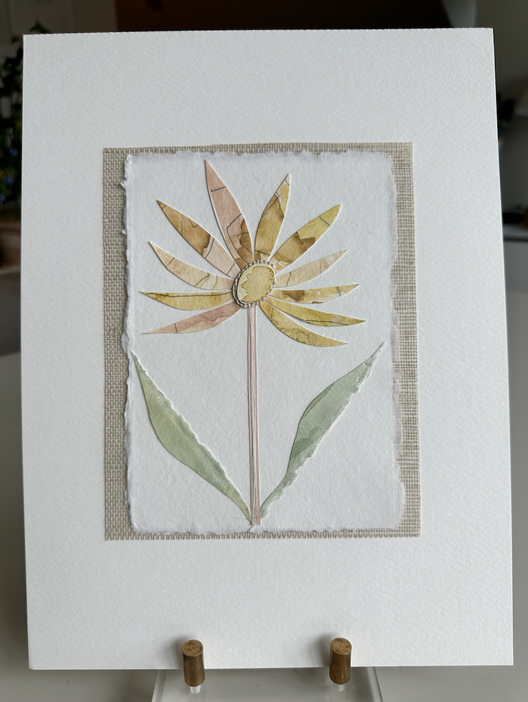 Ochre II | 12" h x 9" w - Liza Pruitt Art