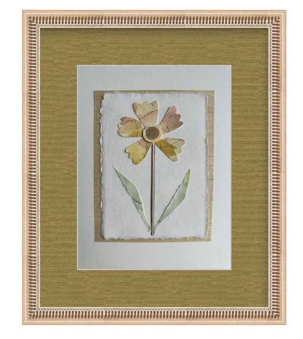 Ochre I | 12" h x 9" w - Liza Pruitt Art