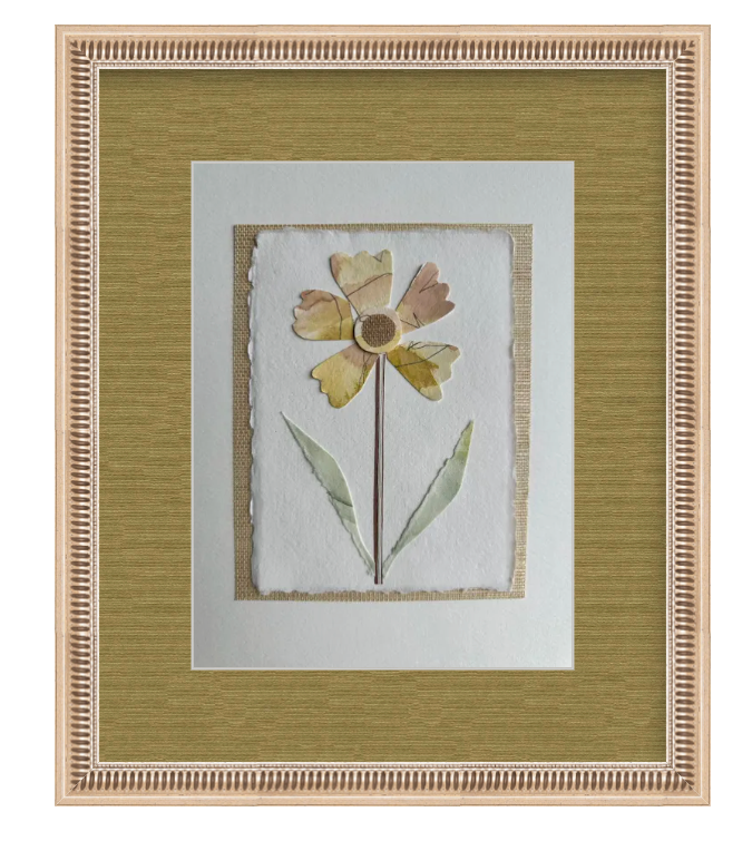 Ochre I | 12" h x 9" w - Liza Pruitt Art