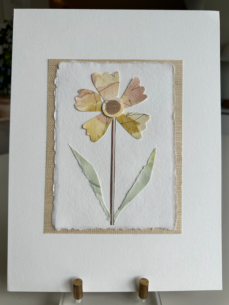 Ochre I | 12" h x 9" w - Liza Pruitt Art