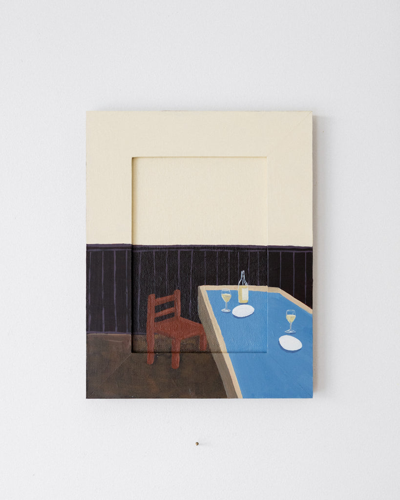 Red Chair | 9.5" h x 7.5" w - Liza Pruitt Art