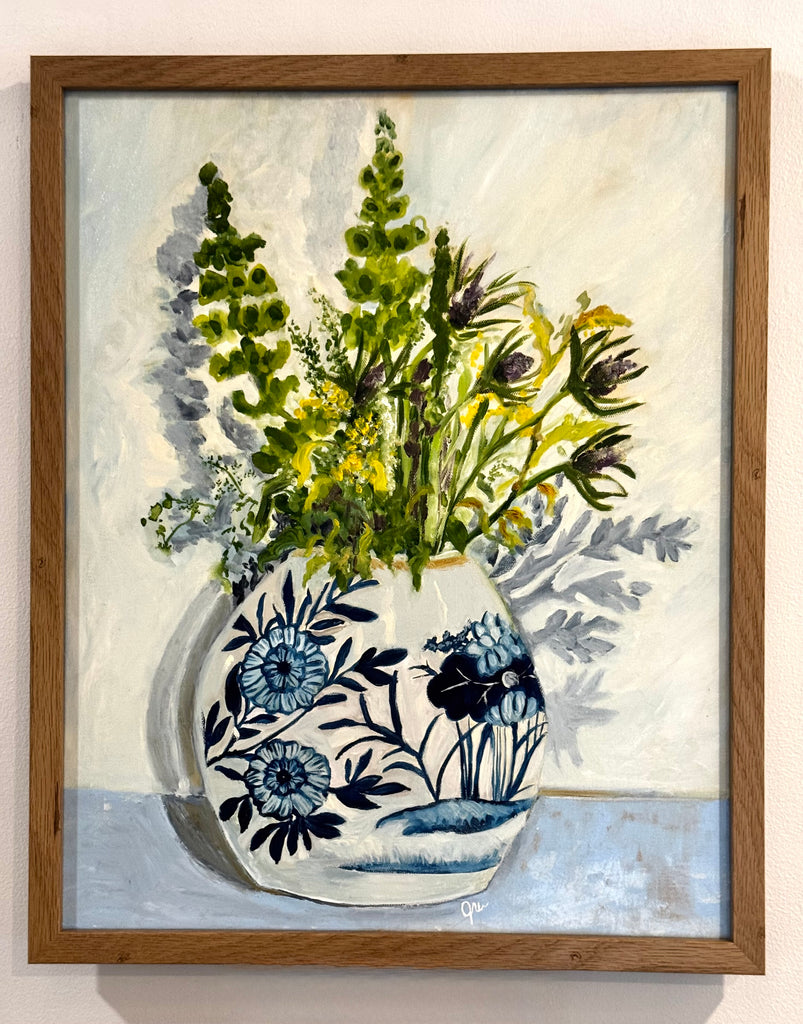 Spring flowers  | 20" h x 16" w - Liza Pruitt Art