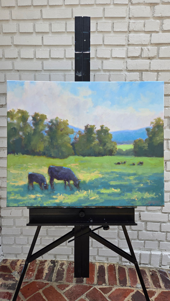 Summer Grazing | 24" h x 30" w - Liza Pruitt Art