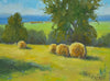 Summer Hay Bales | 30" h x 40" w - Liza Pruitt Art